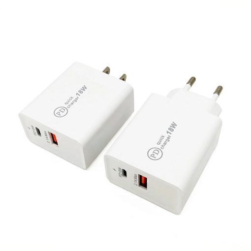 USB-C Fast Charge USB Type-C PD Charger Plug Fast Charging Adapter Wall Plug TurboTech Co 6