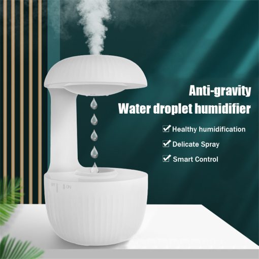 Anti-gravity Air Humidifier Mute Countercurrent Diffuser Levitating Water Drops Cool Mist Maker Fogger Air Purifier TurboTech Co