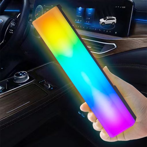 3D RGB Light Pick-up Table Top Ambiance Lamp Colorful Music Voice-activated Rhythm Light Home Decor For PC Game For Holiday Gifts TurboTech Co 8