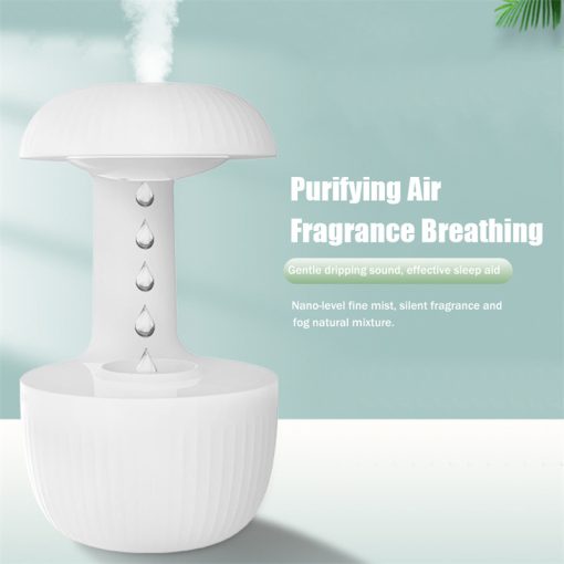 Anti-gravity Air Humidifier Mute Countercurrent Diffuser Levitating Water Drops Cool Mist Maker Fogger Air Purifier TurboTech Co 2