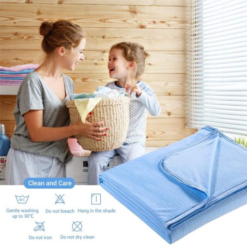 Cooling Blanket Fiber Absorb Heat Comforter Washable Cover for Hot Sleepers and Summer TurboTech Co 5