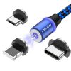 Magnetic USB Cable Fast Charging USB Type C 360 Magnet Charger TurboTech Co