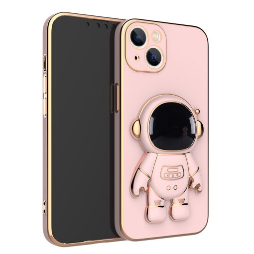 3D Astronaut Phone Case Anti-Drop Electroplating Bracket For iPhone 12/13/14/XR/X/ TurboTech Co 9