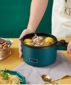 Mini Kitchen Electric Pot Multifunctional Home Electric Cooking Pot Intelligent Nonstick Cooking Supplies