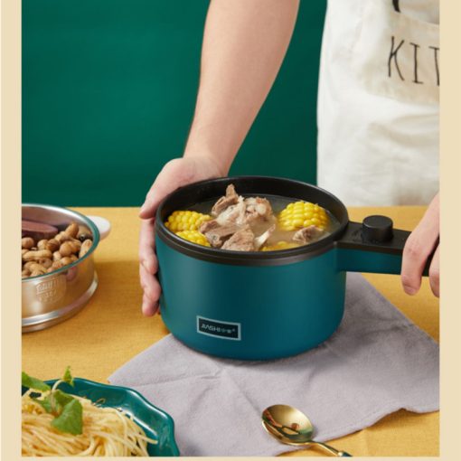 Mini Kitchen Electric Pot Multifunctional Home Electric Cooking Pot Intelligent Nonstick Cooking Supplies TurboTech Co 3
