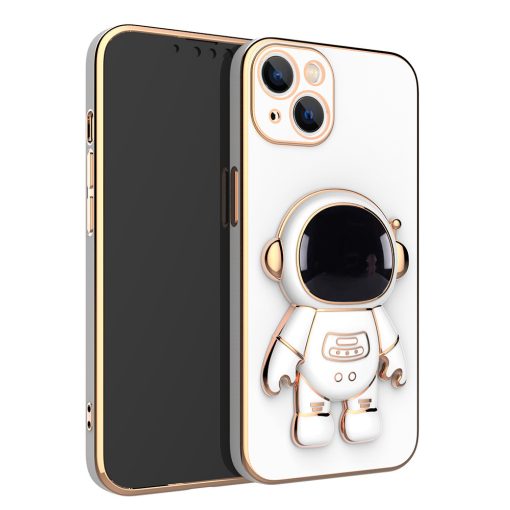 3D Astronaut Phone Case Anti-Drop Electroplating Bracket For iPhone 12/13/14/XR/X/ TurboTech Co 10