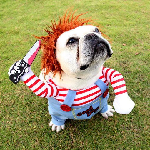 Halloween Pet Costume Pet Dog Funny Clothes Adjustable Dog Cosplay Costume Scary Costume Party Gatherings TurboTech Co 5