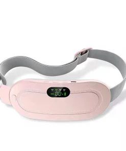 Menstrual Heating Pad Smart Warm Belt Pain Relief Waist Cramps Vibrating Abdominal Massager Electric Pain Device