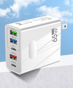 Fast Charging Mobile Phone Charger Type-c PD Three USB Multi-port Travel Plug TurboTech Co 2