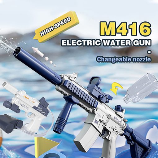 Fully Automatic Electric Water Gun Rechargeable Long-Range Continuous Firing Kids Toys Party Game Gift TurboTech Co
