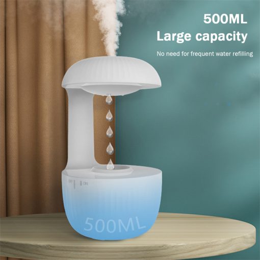 Anti-gravity Air Humidifier Mute Countercurrent Diffuser Levitating Water Drops Cool Mist Maker Fogger Air Purifier TurboTech Co 5