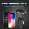 Car Fast Charger Dual USB TYPE C and PD QC 3.0 2.0 TurboTech Co