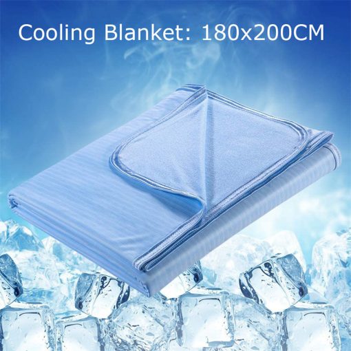 Cooling Blanket Fiber Absorb Heat Comforter Washable Cover for Hot Sleepers and Summer TurboTech Co 9