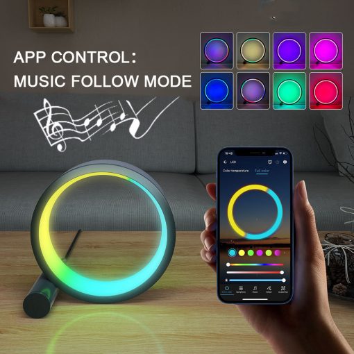 Smart LED Night Light Led Music Rhythm Induction Colorful Atmosphere Light Room Decoration TurboTech Co