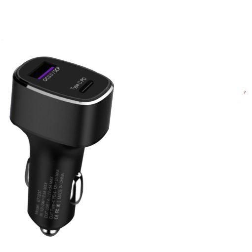 Car Fast Charger Dual USB TYPE C and PD QC 3.0 2.0 TurboTech Co 2