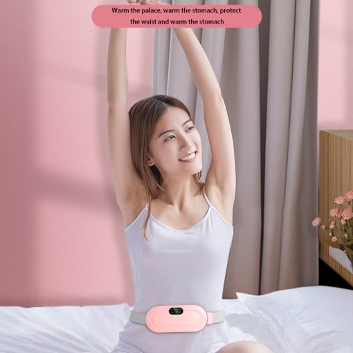 Menstrual Heating Pad Smart Warm Belt Pain Relief Waist Cramps Vibrating Abdominal Massager Electric Pain Device TurboTech Co 3