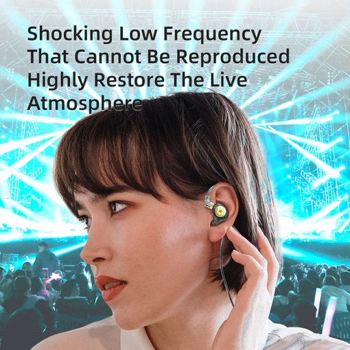 Earphones Bass Earbuds In Ear Monitor Headphones Sport Noise Cancelling HIFI Headset TurboTech Co 6