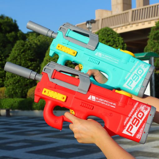 P90 Electric Water Gun High-Tech Kids Toys Large Capacity Blasting Water Gun For Adults / Kids Outdoor Beach Pool Games TurboTech Co 3