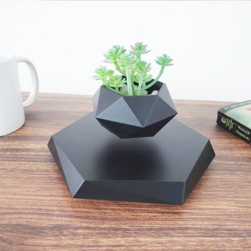 Floating Magnetic Levitating Flower Pot Bonsai Air Plant Pot Planter Potted For Office Desk Home Decor Creative Gift TurboTech Co 5