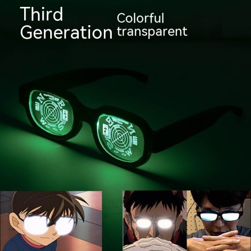 LED Goggles Luminous Glasses Eccentric Personality Ball Performance Glasses TurboTech Co 6