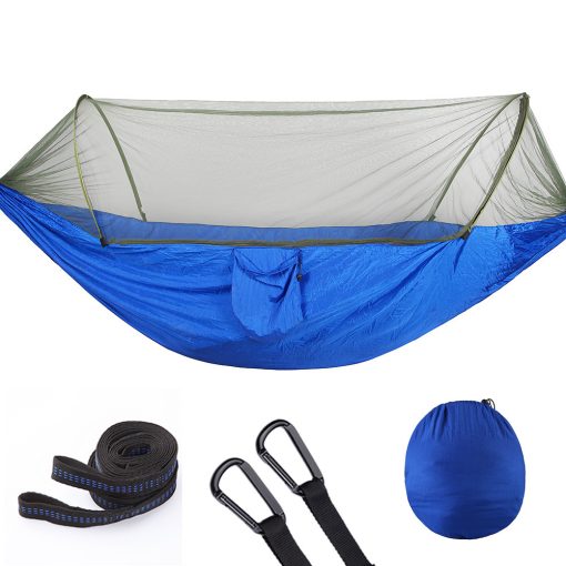 Fully Automatic Quick Opening Hammock With Mosquito Net TurboTech Co 4