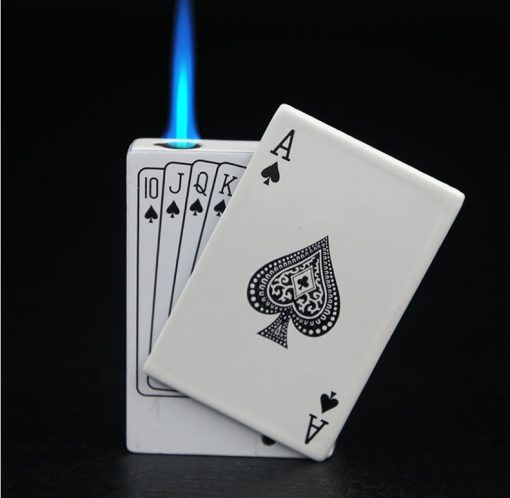 Poker-Style Gas Torch Lighter – Windproof, Refillable & Durable TurboTech Co 9