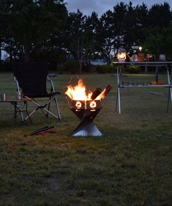 Outdoor camping bonfire heater