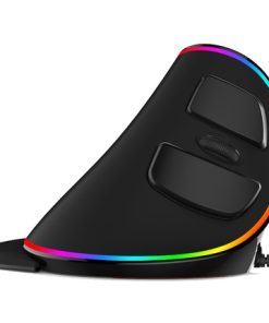 Vertical Ergonomic Mouse Snail RGB Anti-Mouse Hand Wired