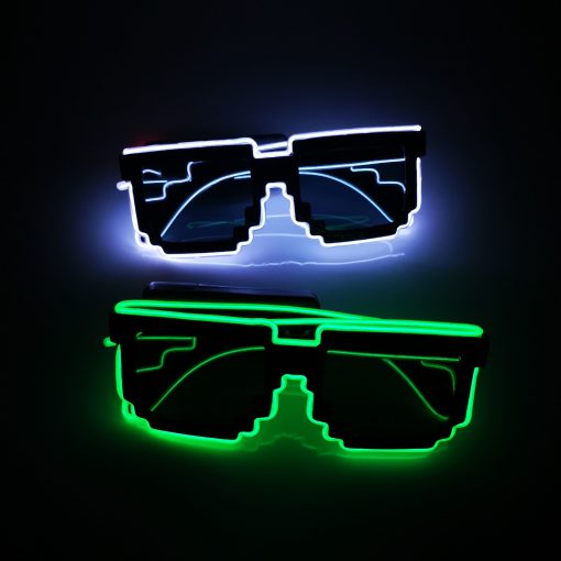 Led Wireless Mosaic Luminous Glasses TurboTech Co