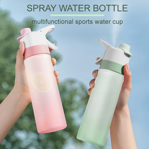 Outdoor Sport Fitness Water Bottle Large Capacity Spray Water Cup Drinkware Travel Bottles Kitchen Gadgets TurboTech Co 3