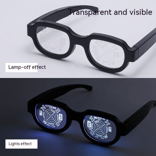 LED Goggles Luminous Glasses Eccentric Personality Ball Performance Glasses TurboTech Co 5