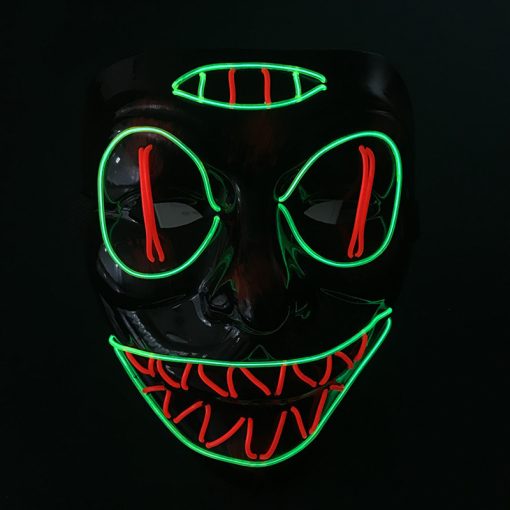 Halloween Led Mask Atmosphere Cheering Props TurboTech Co 5