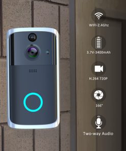 WiFi Video Doorbell Camera HD APP remote conversation Two-way voice intercom Infrared night vision Camera Security Device