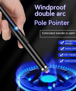 Windproof Torch Double Safety Lighter Cooking Natural Gas Range Igniter Smokers / Kitchen Tools TurboTech Co 2