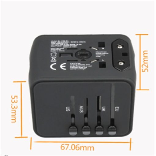 Multi-function socket International Charger Convertable Global Charging Device TurboTech Co 9