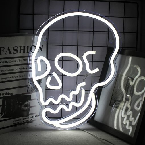 Halloween Decoration LED Neon Skull TurboTech Co
