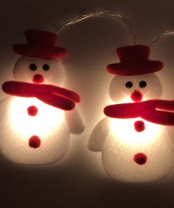 Christmas Snowman LED Light String Elk