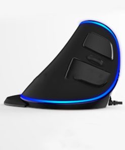 Vertical Ergonomic Mouse Snail RGB Anti-Mouse Hand Wired