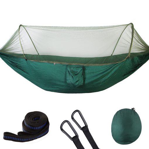 Fully Automatic Quick Opening Hammock With Mosquito Net TurboTech Co 5