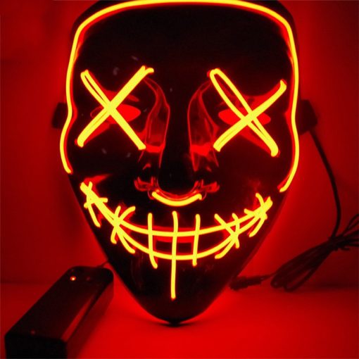 Halloween Led Mask Atmosphere Cheering Props TurboTech Co 3