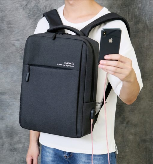 Waterproof Book Bag shockproof rechargeable backpack laptop bag TurboTech Co 5