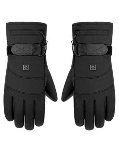 Winter Electric Heated Gloves Touch Screen Hand Warmers Motorcycle Gloves