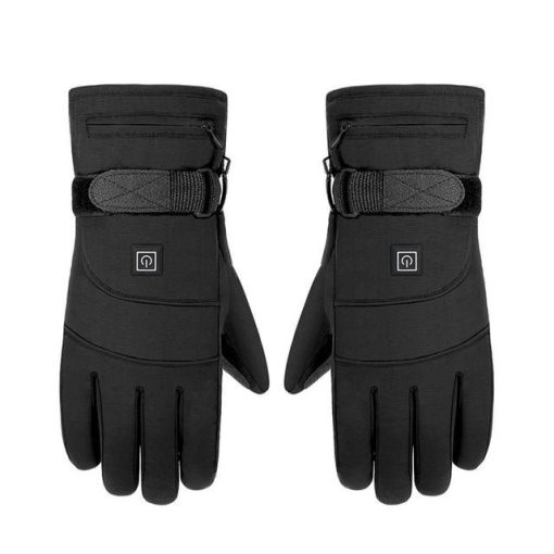 Winter Electric Heated Gloves Touch Screen Hand Warmers Motorcycle Gloves TurboTech Co 3