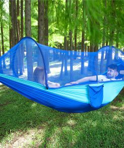 Fully Automatic Quick Opening Hammock With Mosquito Net TurboTech Co 2