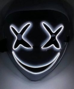 LED Luminous Black Covenant Mask