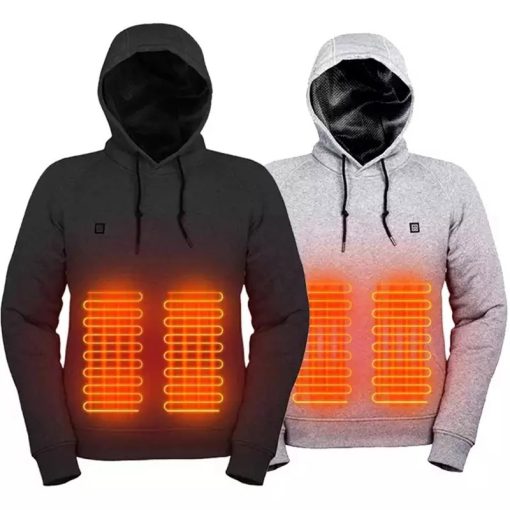 Outdoor Electric USB Heating Jacket Winter Warm Hoodies Sweaters Heated Clothes Charging Heat Sportswear TurboTech Co 6