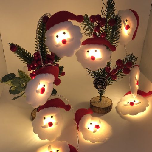 Christmas Snowman LED Light String Elk TurboTech Co 3