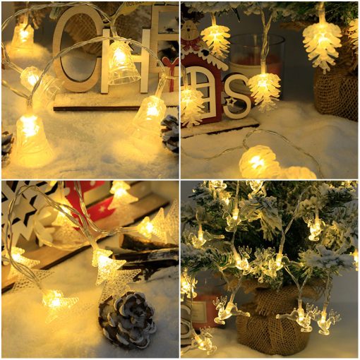 LED Christmas Pineapple Elk Decorative Light TurboTech Co 3