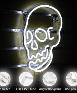 Halloween Decoration LED Neon Skull