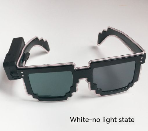 Led Wireless Mosaic Luminous Glasses TurboTech Co 10